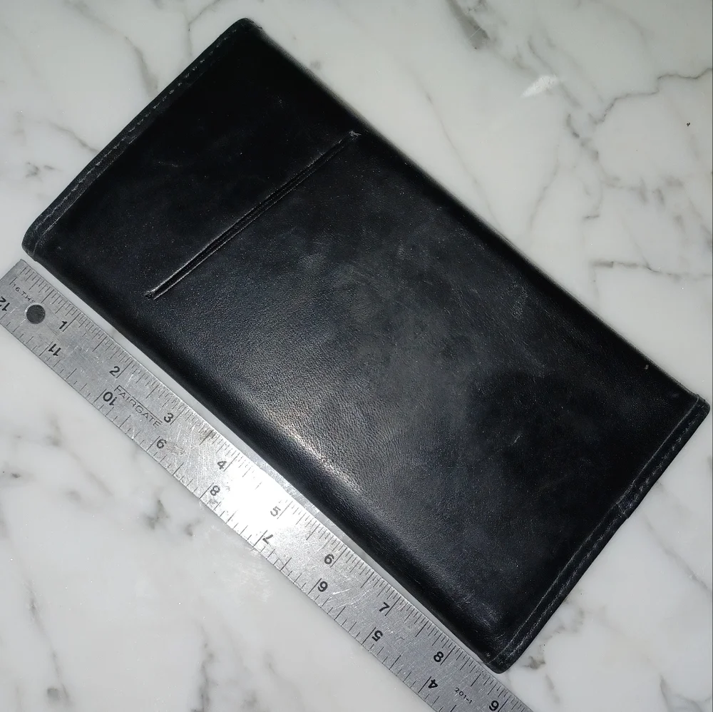 L.L. Bean Leather Wallet Trifold Wallet travel wallet Ticket Wallet Copy-2